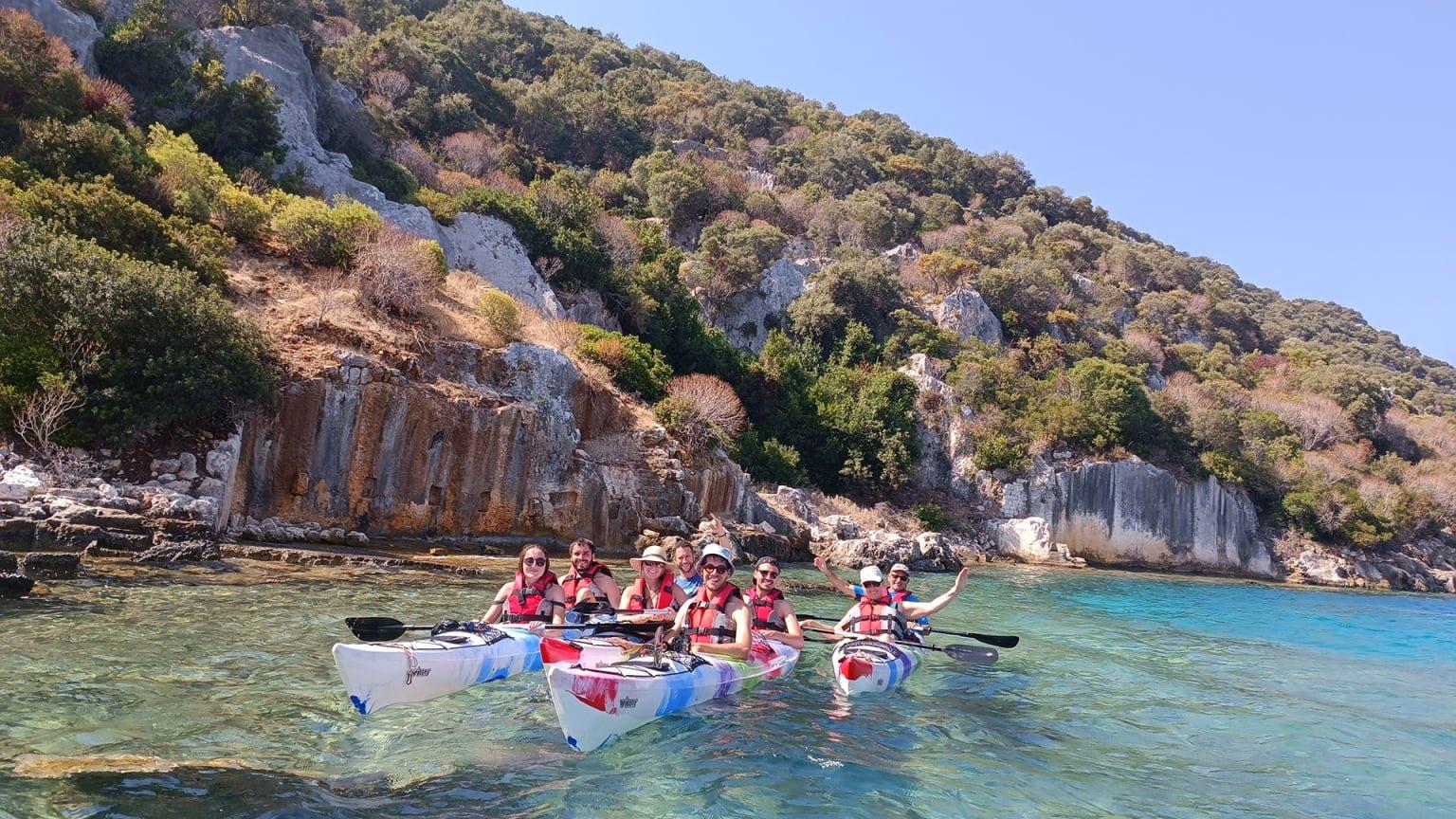 Private geführte Kekova-Seekajak-Tour
